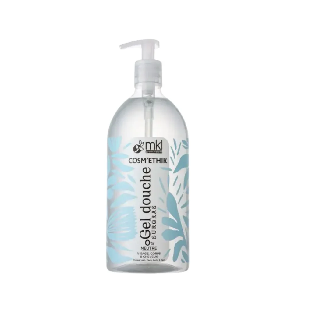 MKL GEL DOUCHE 3 EN 1 VISAGE CORPS CHEVEUX NEUTRE COSMETIC 1L