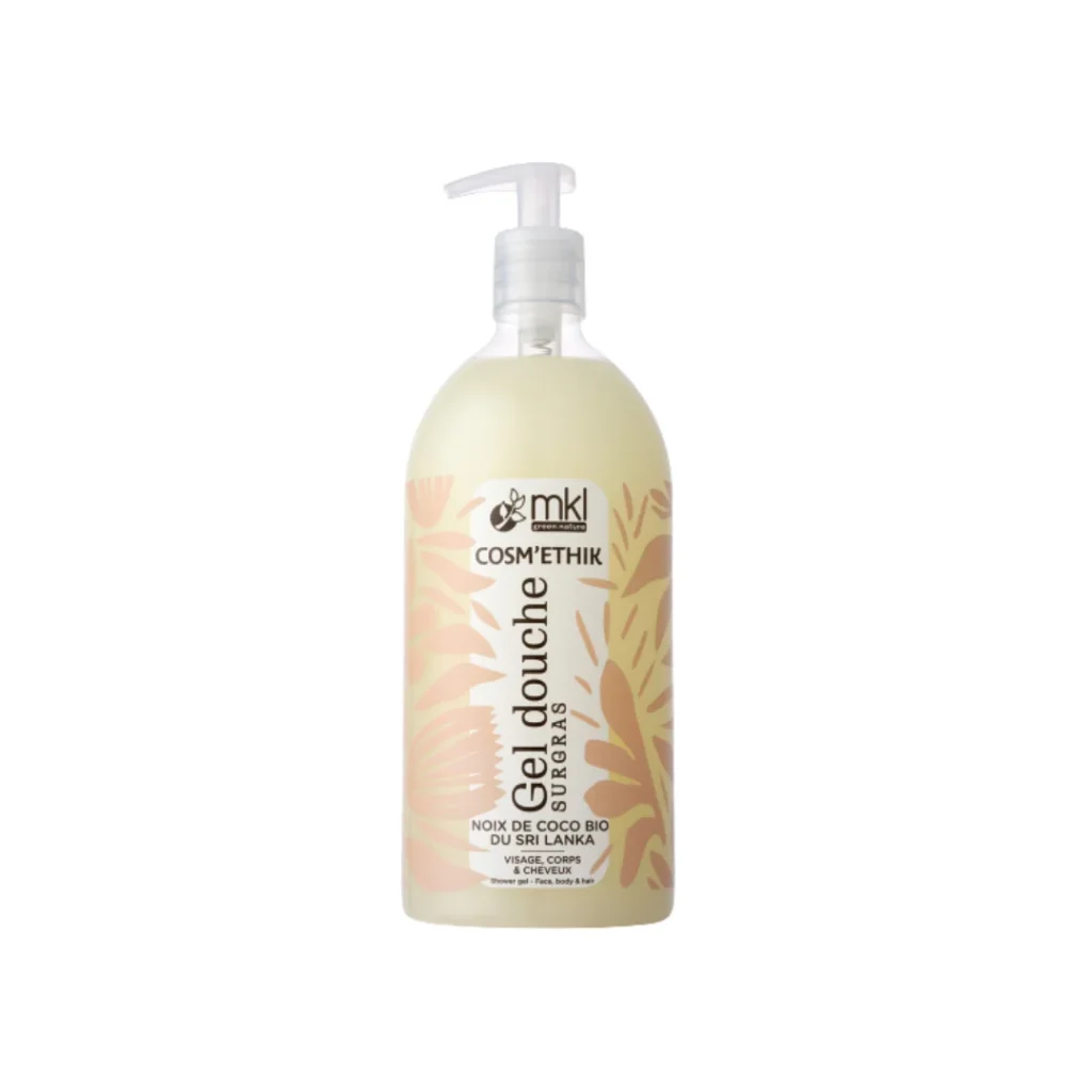 MKL GEL DOUCHE 3 EN 1 VISAGE CORPS CHEVEUX NOIX COCO BIO COSMETIC 1L