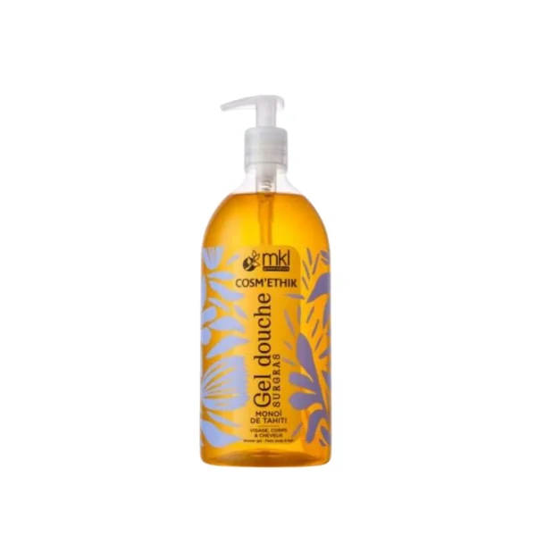 MKL GEL DOUCHE 3 EN 1 VISAGE CORPS CHEVEUX MONAI COSMETIC 1L