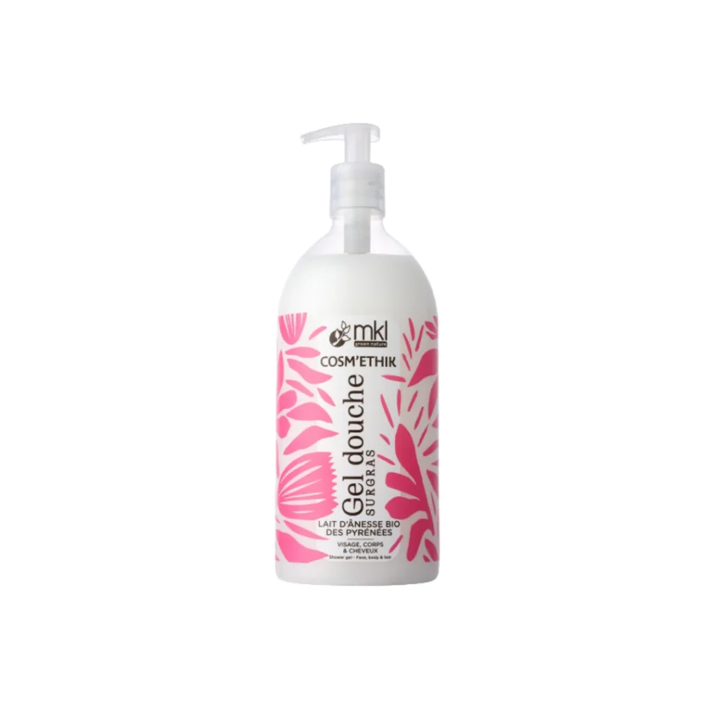 MKL GEL DOUCHE 3 EN 1 VISAGE CORPS CHEVEUX LAIT ANESSE COSMETIC 1L