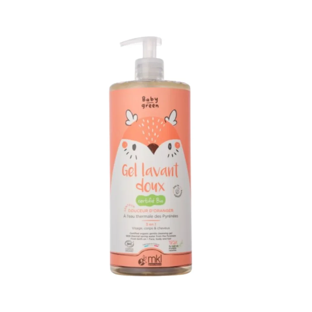 MKL GEL LAVANT DOUX BIO BABY GREEN 1L