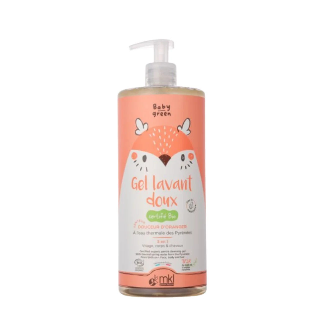 MKL GEL LAVANT DOUX BIO BABY GREEN 1L - Image 1