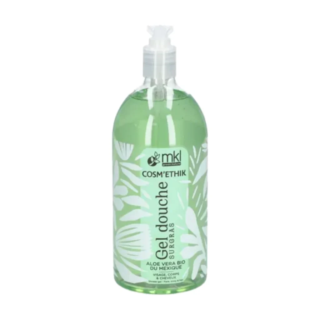 MKL GEL DOUCHE 3 EN 1 VISAGE CORPS CHEVEUX ALOE VERA BIO COSMETIC 1L