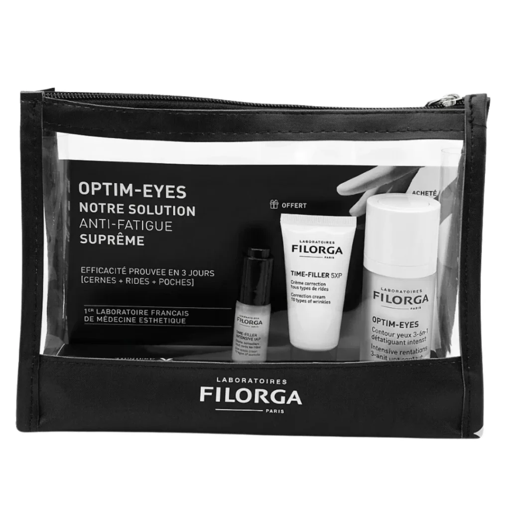 FILORGA OPTIM-EYES 15 ML + TIME FILLER 5XP 15 ML + TIME FILLER SERUM 5 ML COFFRET