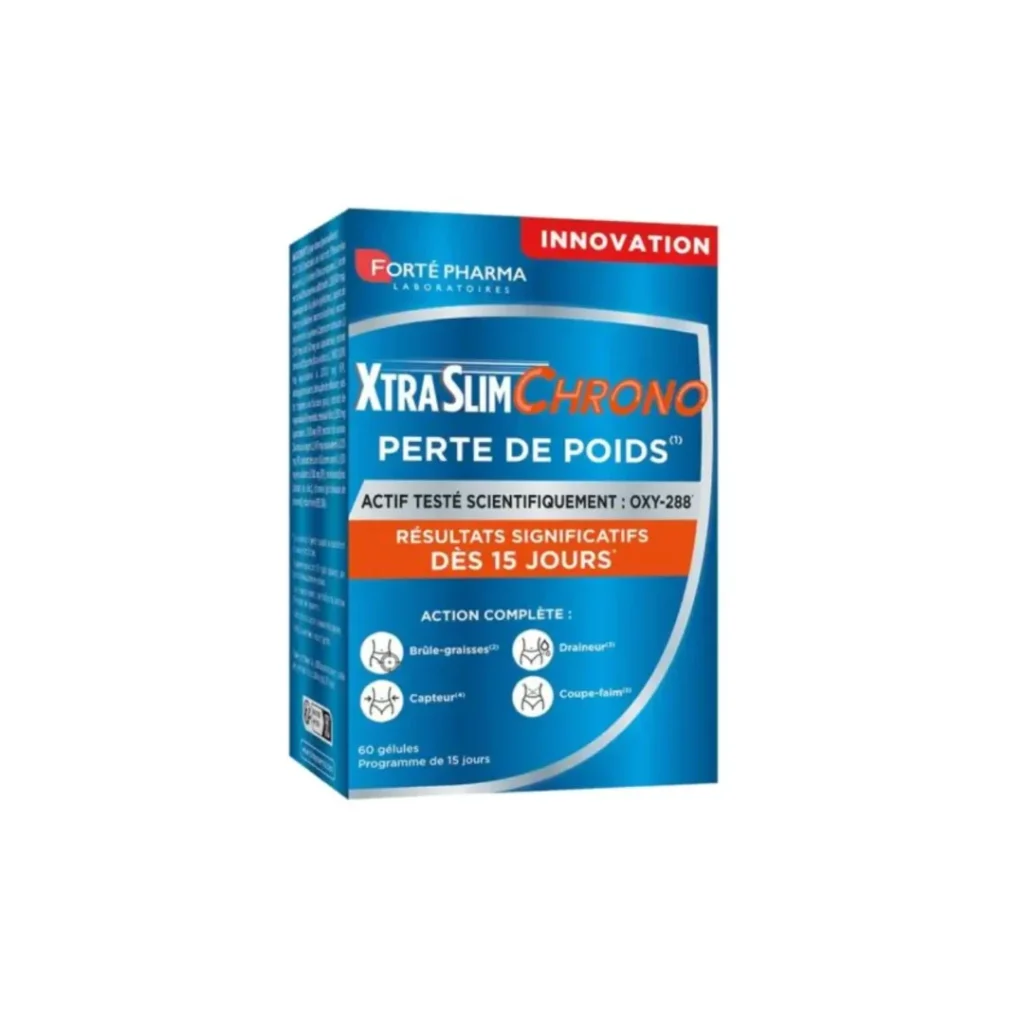 XTRASLIM MAX PERTE DE POIDS 60 GELULES FORTE PHARMA