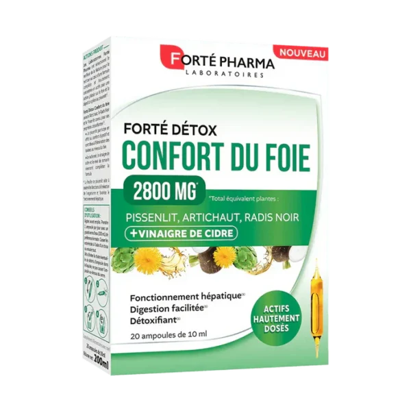 DETOX CONFORT DU FOIE X 20 AMPOULES