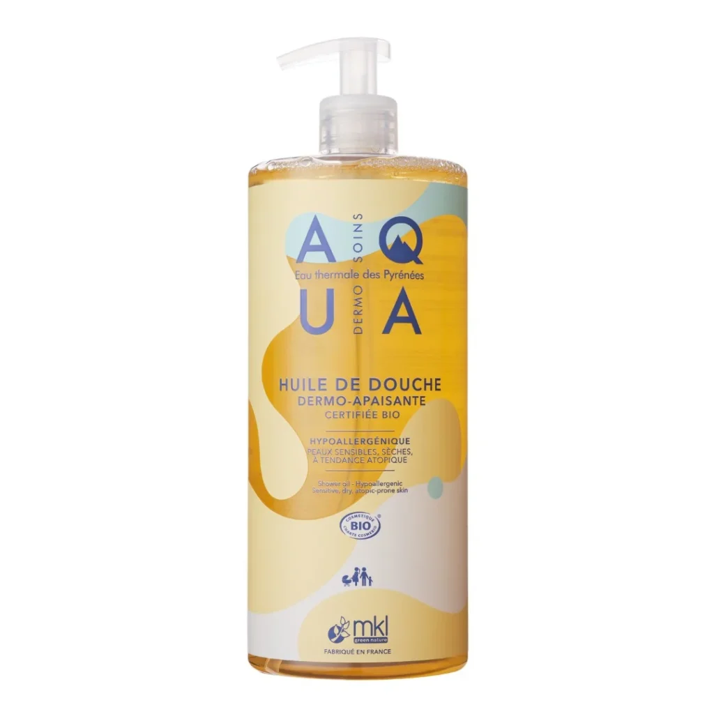 MKL HUILE DOUCHE DERMO APAISANTE BIO AQUA 1L