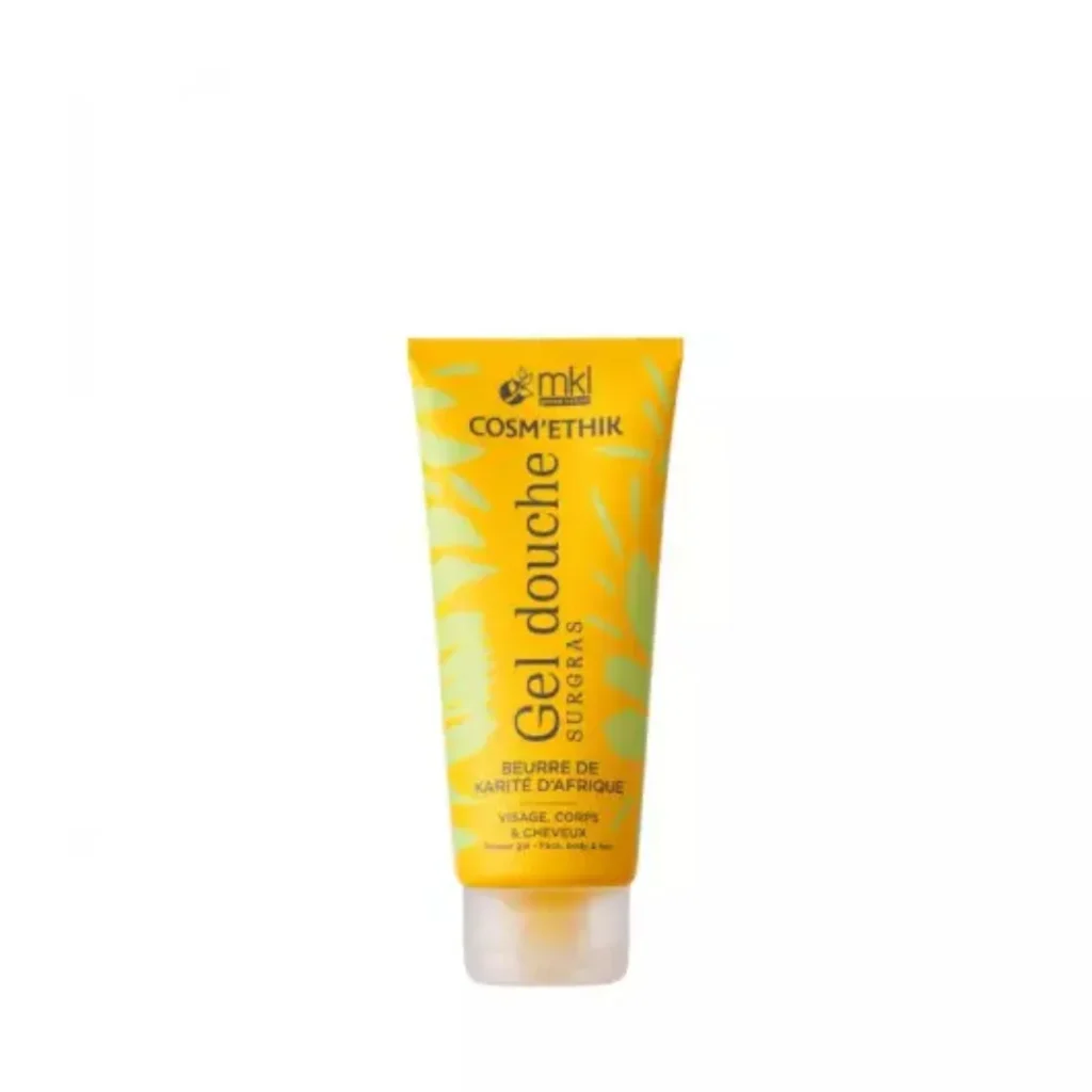 MKL GEL DOUCHE 3 EN 1 VISAGE CORPS CHEVEUX BEURRE KARITE AFRIQUE COSMETIC 200 ML
