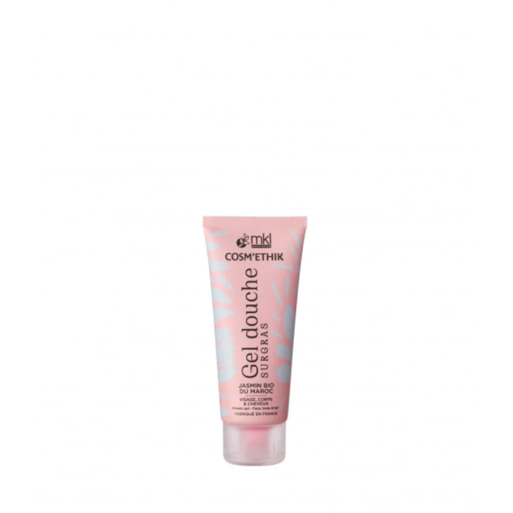 MKL GEL DOUCHE 3 EN 1 VISAGE CORPS CHEVEUX JASMIN BIO DU MAROC COSMETIC 100 ML