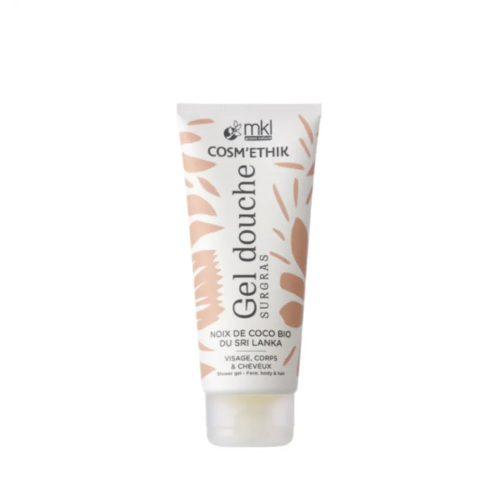 MKL GEL DOUCHE 3 EN 1 VISAGE CORPS CHEVEUX NOIX COCO BIO SRI LANK COSMETIC 200 ML