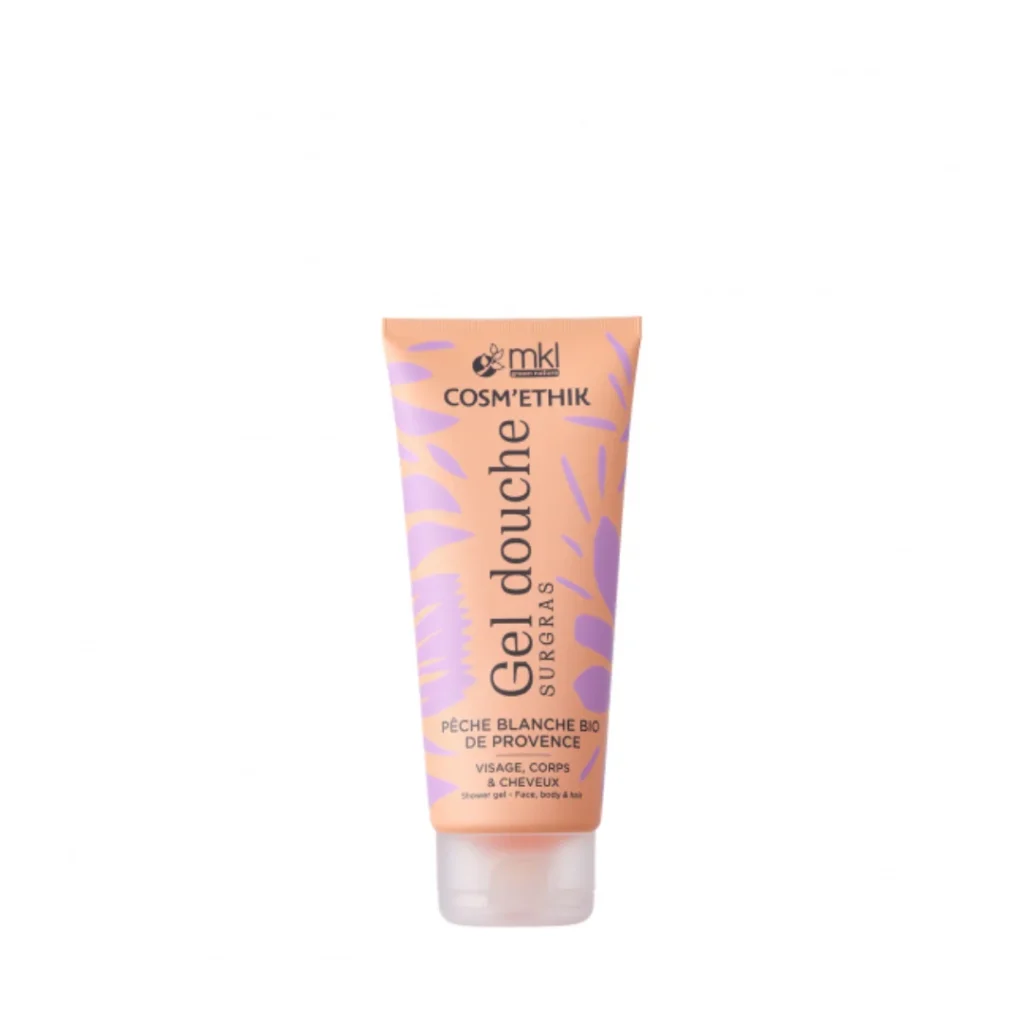 MKL GEL DOUCHE 3 EN 1 VISAGE CORPS CHEVEUX PECHE BIO I COSMETIC 100 ML