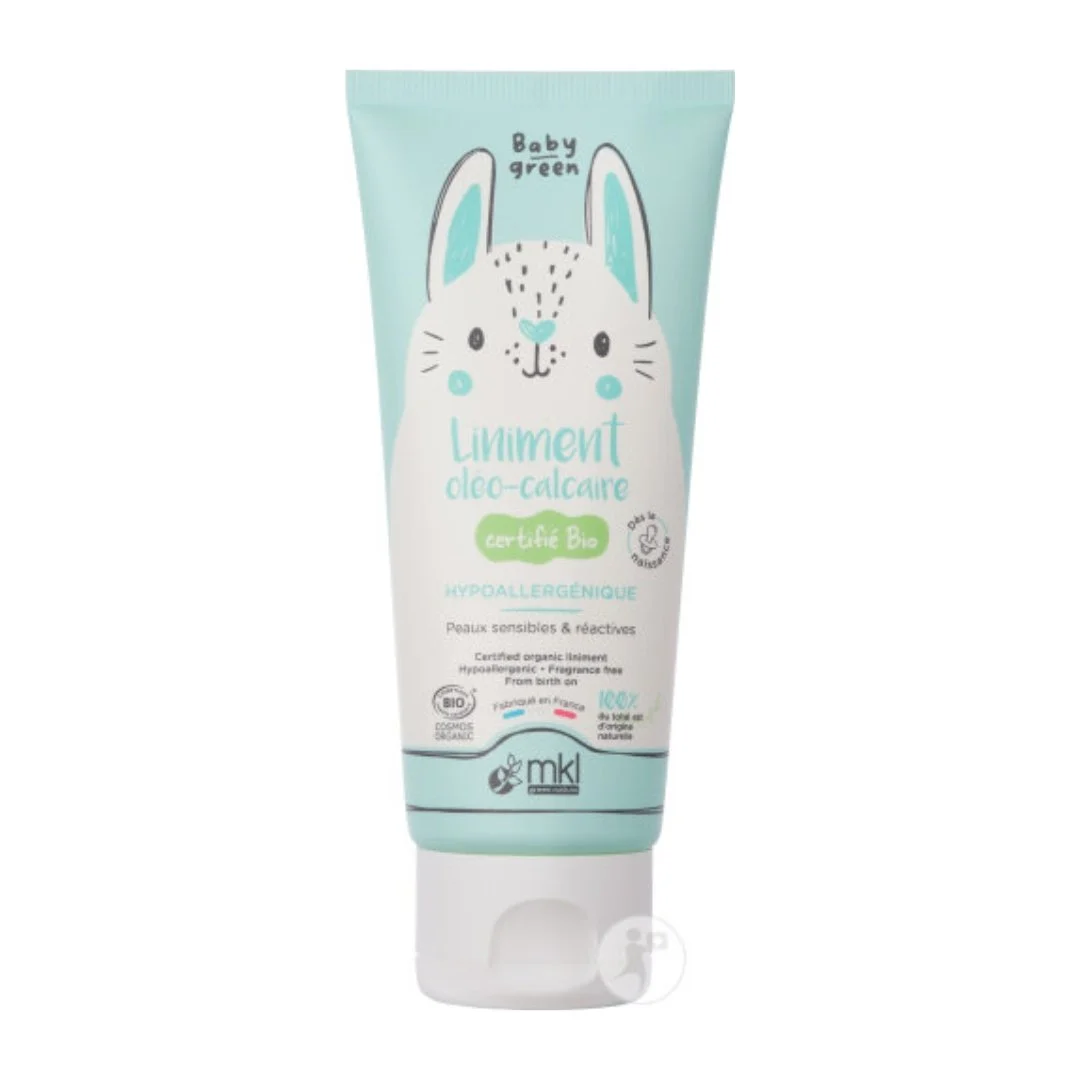 MKL LINIMENT OLEO CALCAIRE BIO BABY GREEN 100 ML - Image 1
