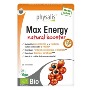 MAX ENERGY 30 COMPRIMES PHYSALIS