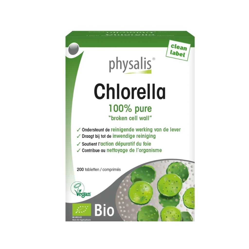CHLORELLA 200 COMPRIMES PHYSALIS
