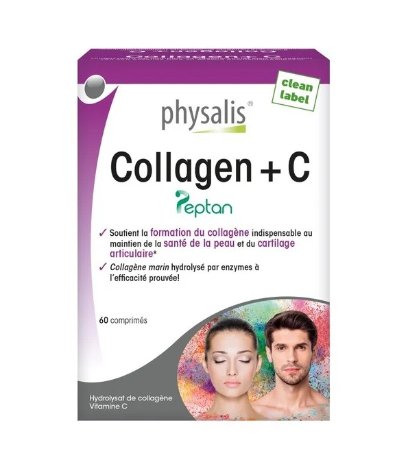COLLAGEN + C 60 COMPRIMÈS PHYSALIS