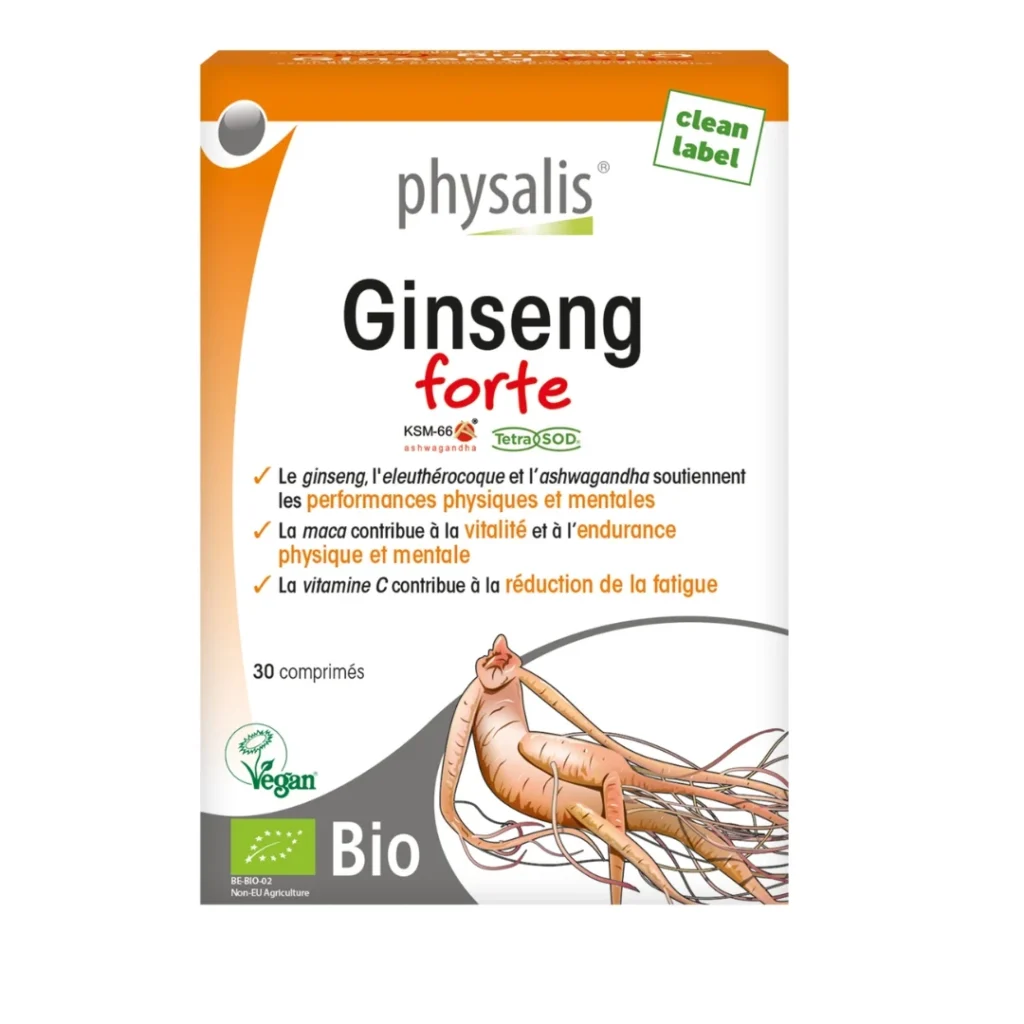 GINSENS FORTE 30 COMPRIMES PHYSALIS
