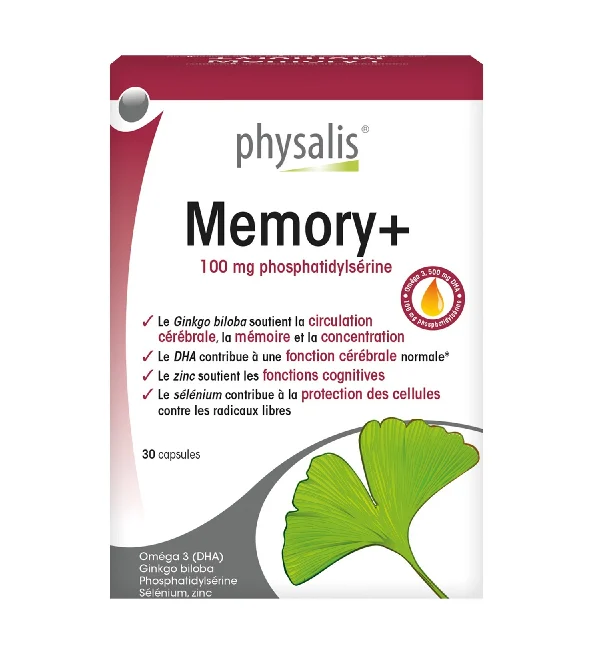 MEMOIRE 100MG 30 CAPSULES PHYSALIS