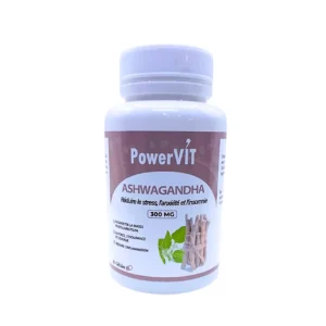 ASHWAGANDA 300MG 60 GELULES POWERVIT