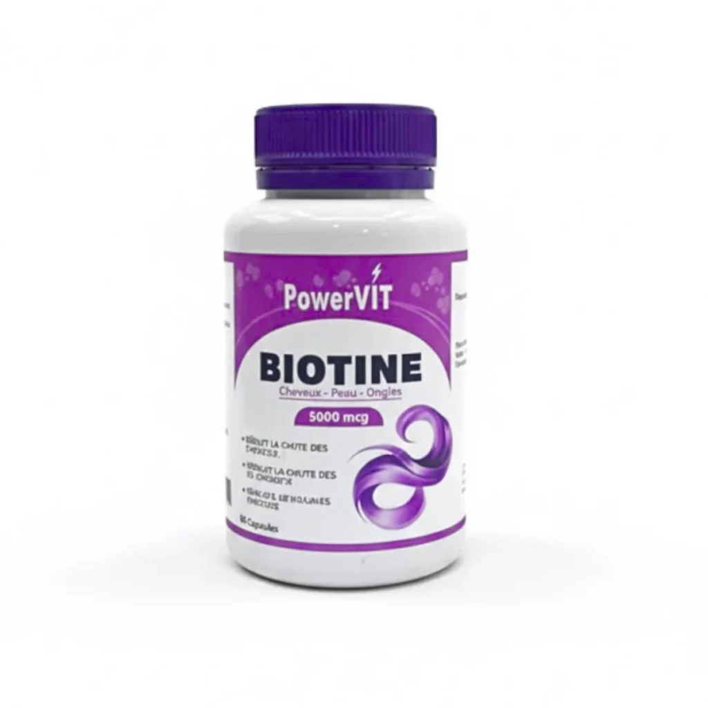 BIOTINE 60 GELULES POWERVIT