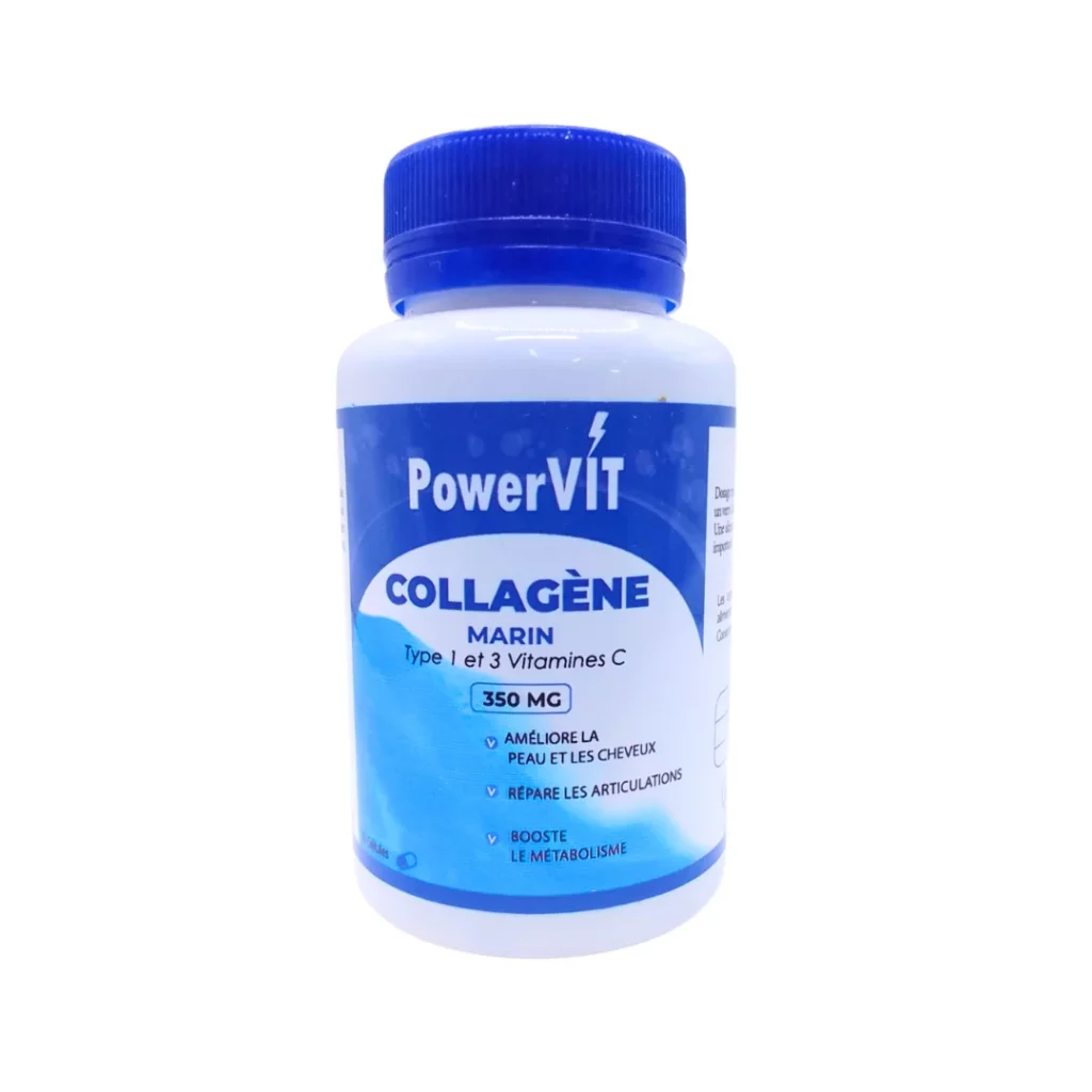 COLLAGENE MARIN 350MG 90 GELULES POWERVIT
