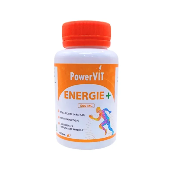 ENERGIE+ 500MG 60GELULES POWERVIT
