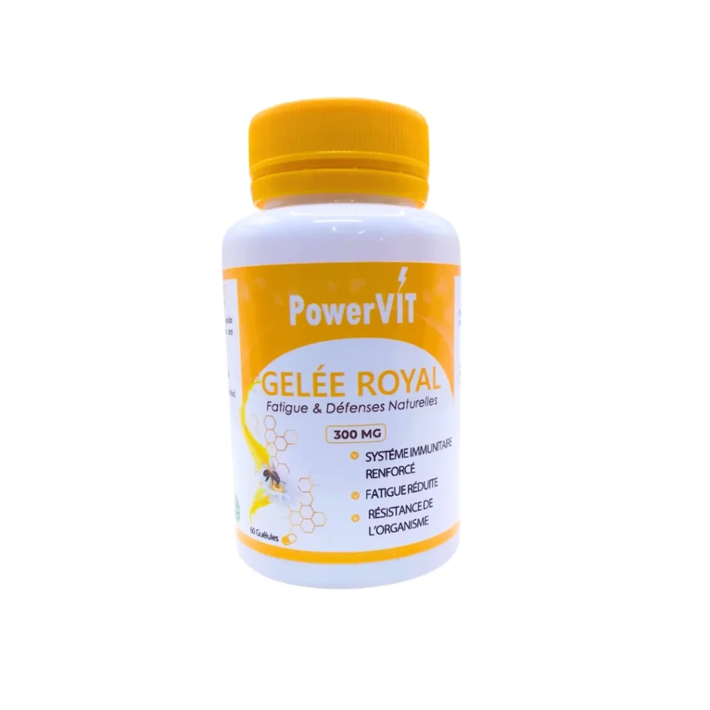 GELEE ROYAL 300MG 60 GELULES POWERVIT