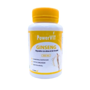 GINSENG 500MG 60 GELULES POWERVIT