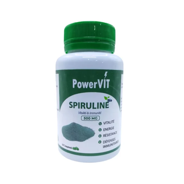 SPIRULINE 500MG 120 COMPRIMES POWERVIT