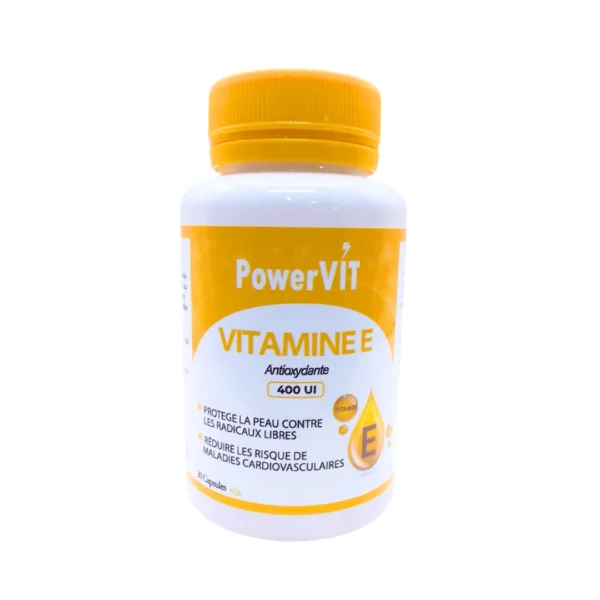 VITAMINE E 400UI 30 CAPSULES POWERVIT