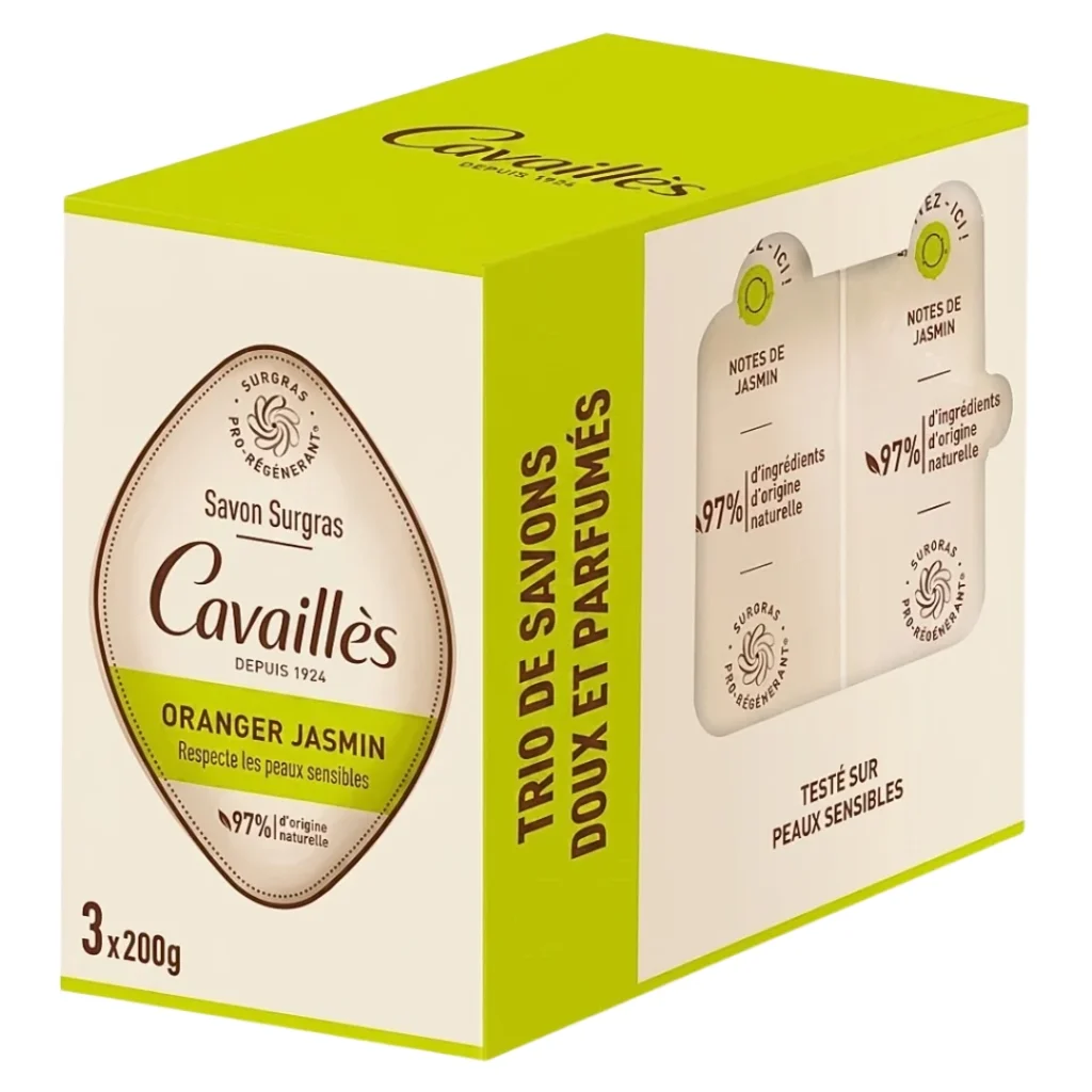 ROGE CAVAILLES SAVON DELICE DE FIGUE 200 GR X 3 COFFRET