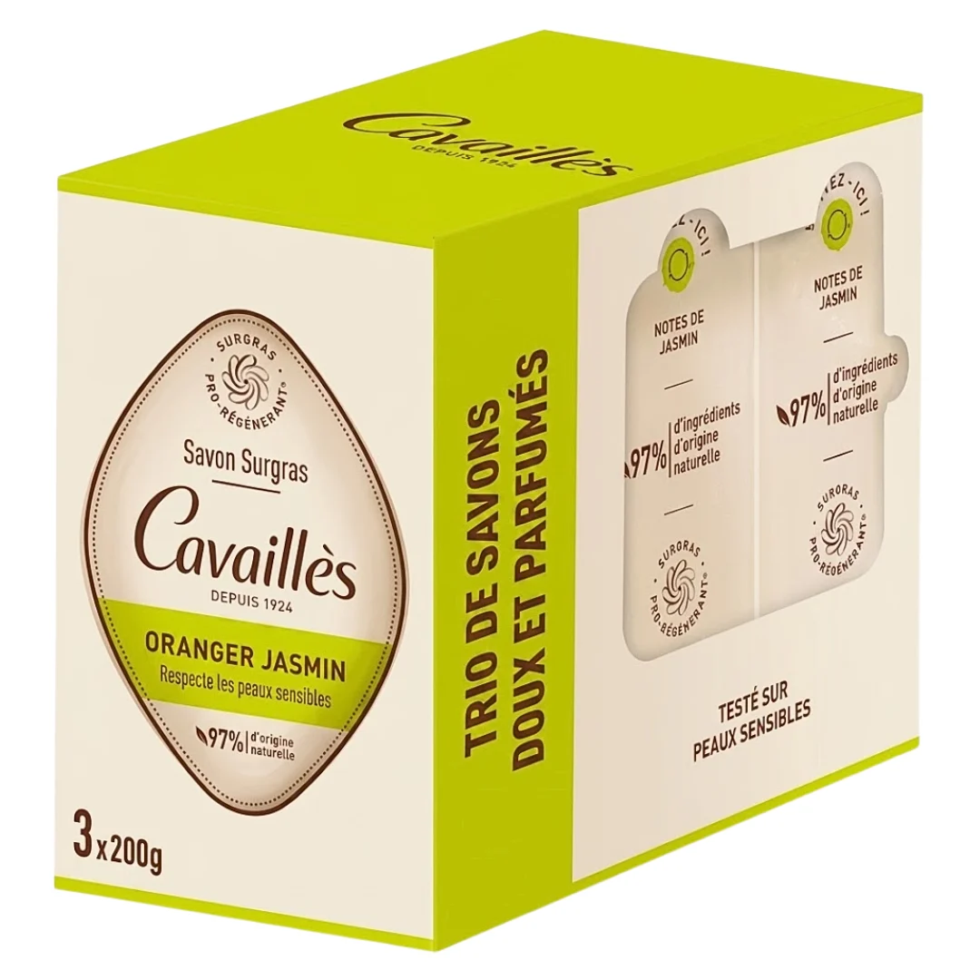 ROGE CAVAILLES SAVON DELICE DE FIGUE 200 GR X 3 COFFRET - Image 1