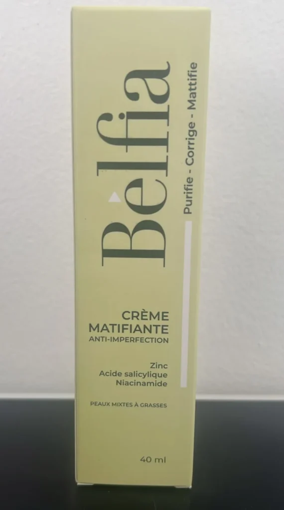 BELFIA CREME MATIFIANTE ANTI IMPERFECTION 40 ML