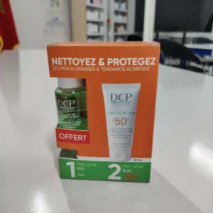 DCP TRIO ACNE ECRAN SPF50+ 50 ML + TRIO GEL 30 ML