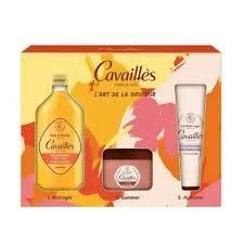 ROGE CAVAILES L'ART DE LA DOUCEUR (VELOUT + GOMM + CR MIRAC ) COFFRET