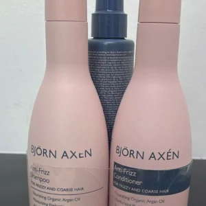 BJORN AXEN ANTI FRIZZ ( SHAMPOO + CONDITIONER+ MIRACLE SPRAY) PROMO