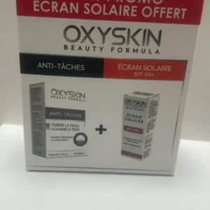 OXYSKIN ANTI TACHES GELULES + OXYSKIN ECLAT DU JOUR SPF50+
