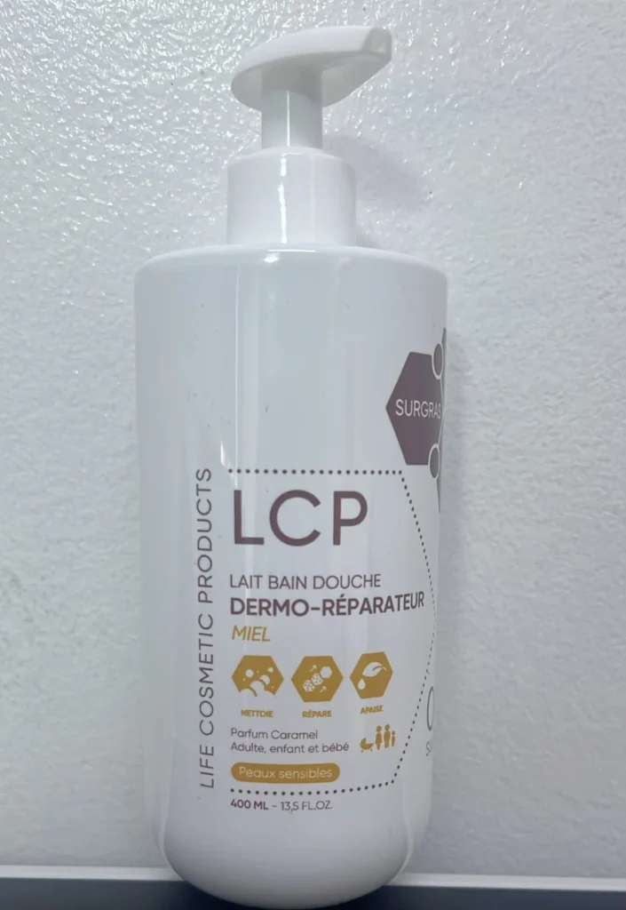 LCP LAIT BAIN DOUCHE MIEL 400 ML