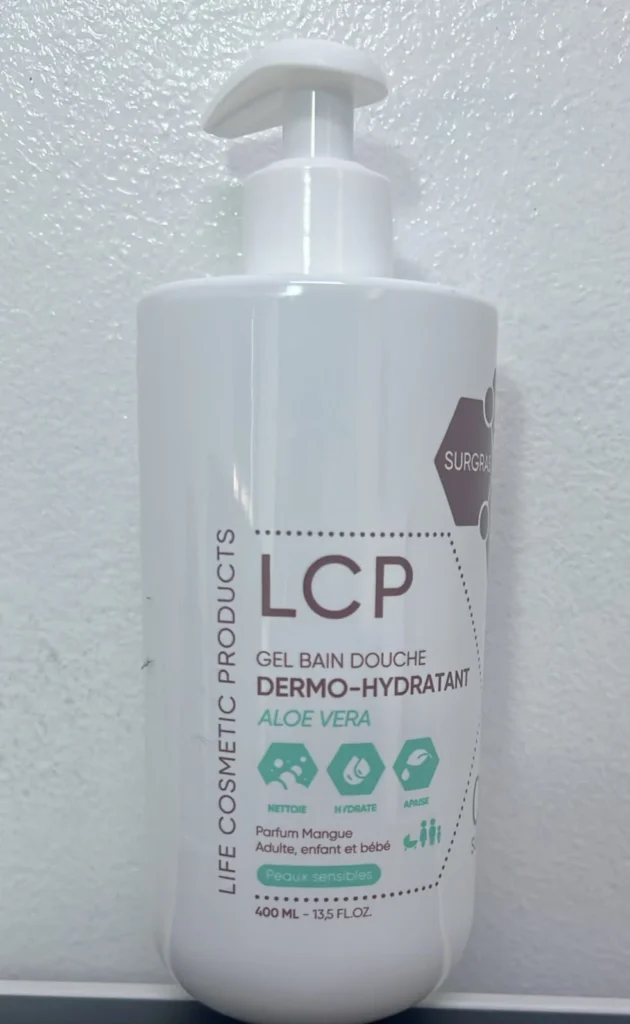 LCP GEL DOUCHE ALOE VERA 400 ML