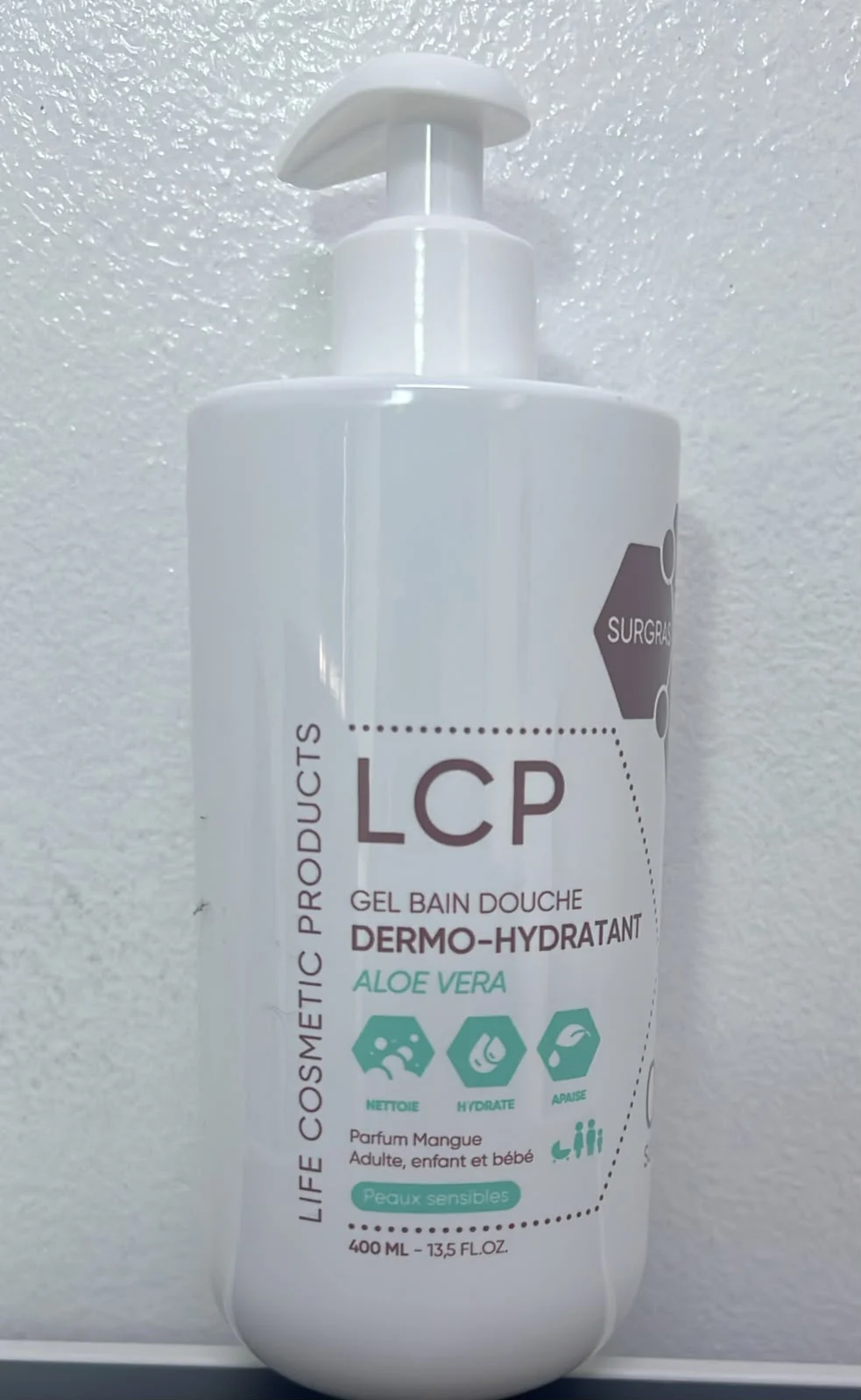 LCP GEL DOUCHE ALOE VERA 400 ML - Image 1