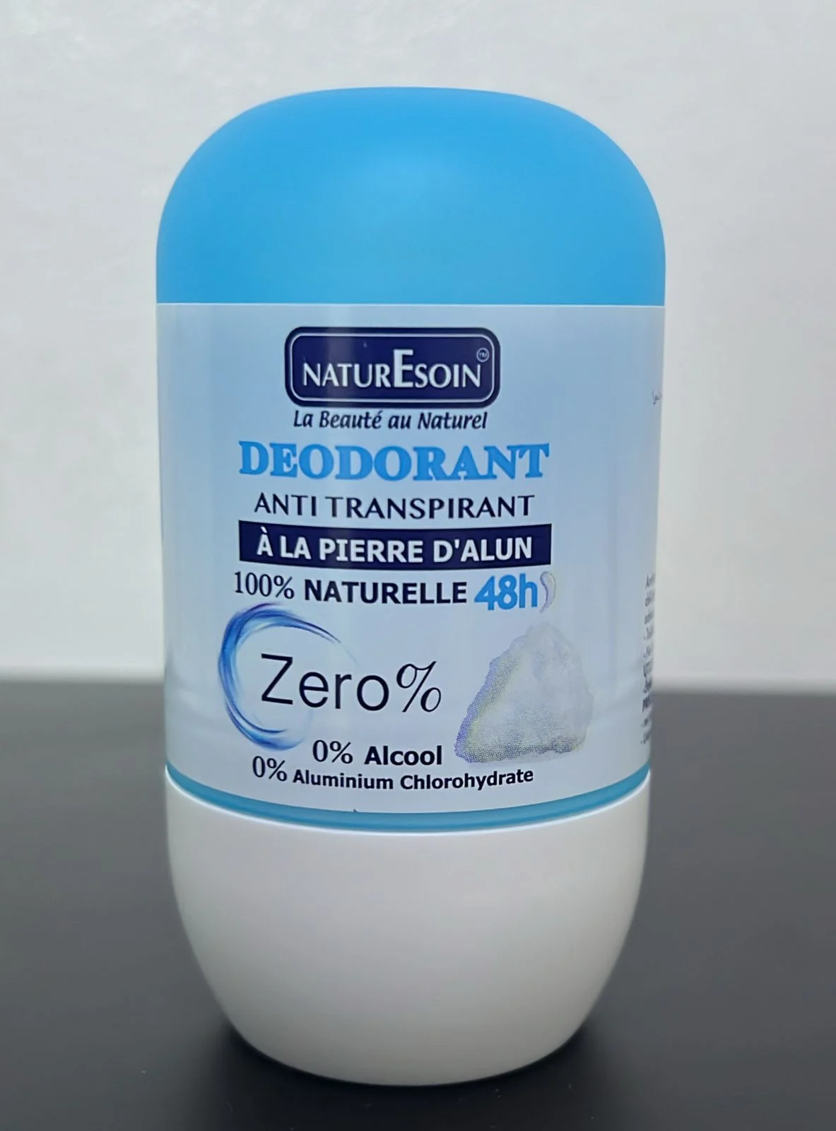 DEODERANT ANTI TRANSPIRANT A LA PIERRE D'ALIN 75 ML NATURESOIN - Image 1