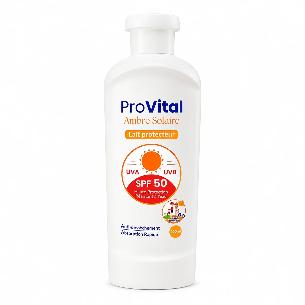 LAIT SOLAIRE 200 ML PROVITAL - Image 1