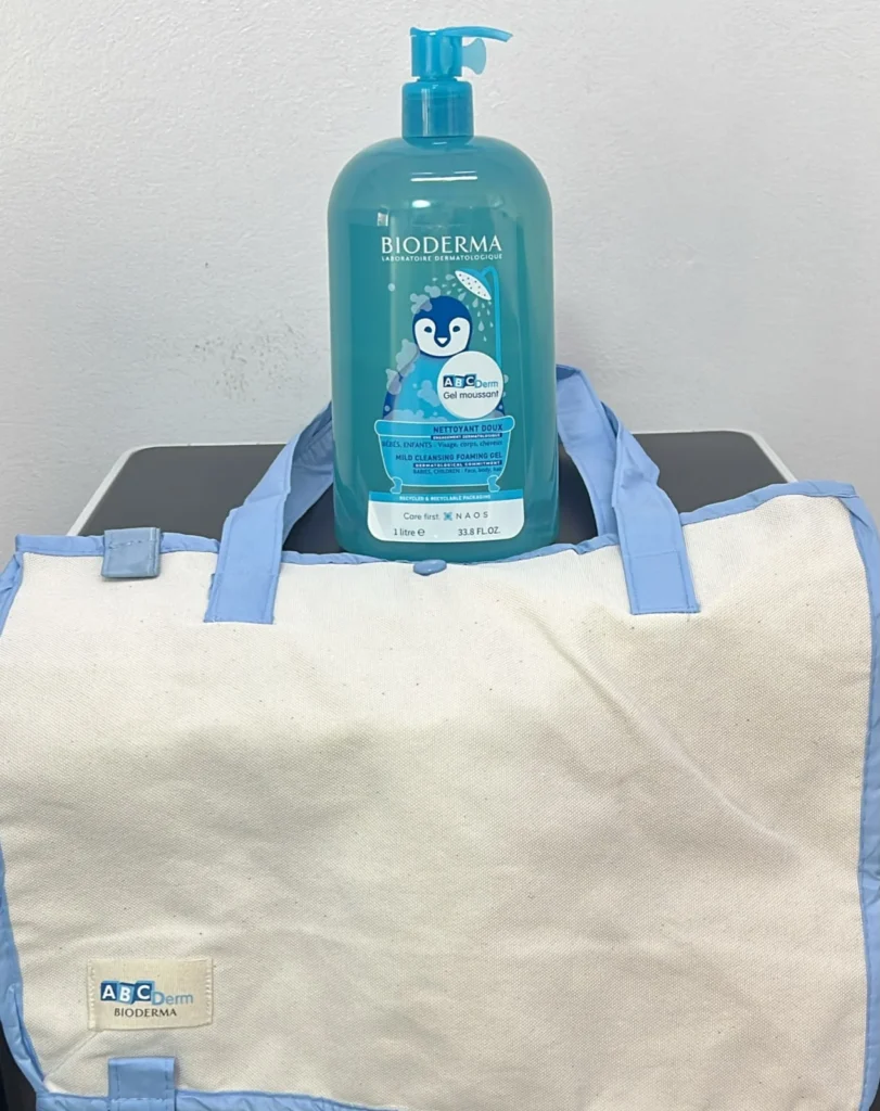 ABC DERM MOUSSANT 1L + SAC