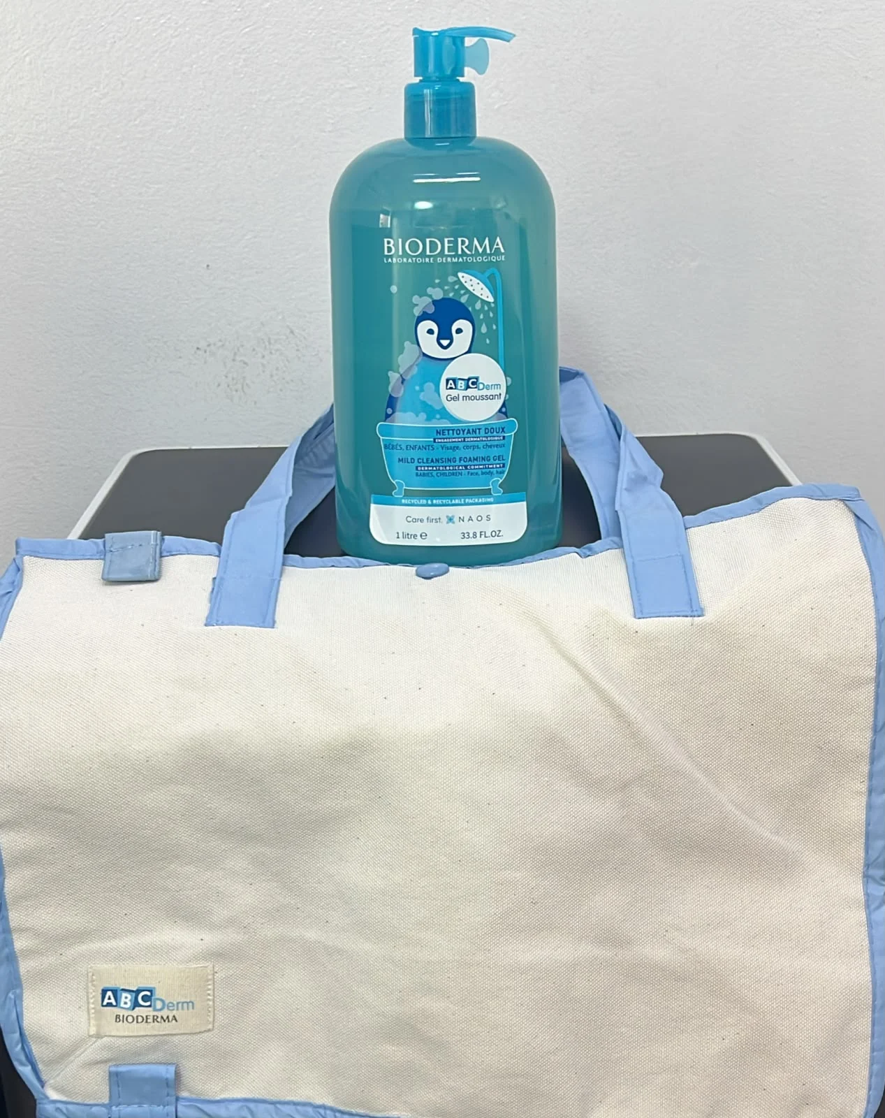 ABC DERM MOUSSANT 1L + SAC - Image 1