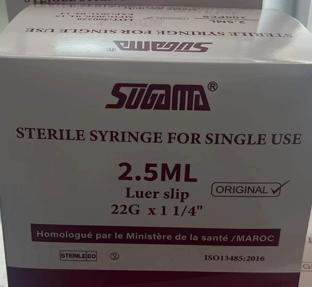 SERINGUE DISPOSABLE 10 CC 18 G SUGMA