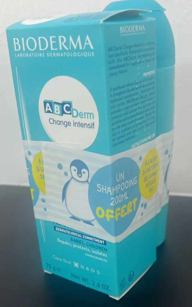 ABC DERM COLD CREME VISAGE 45 ML + SHAMPOING