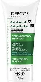 DERCOS SHP ANTI PELLICULAIRE DS CHEVEUX NOR A GRAS 95 ML PM