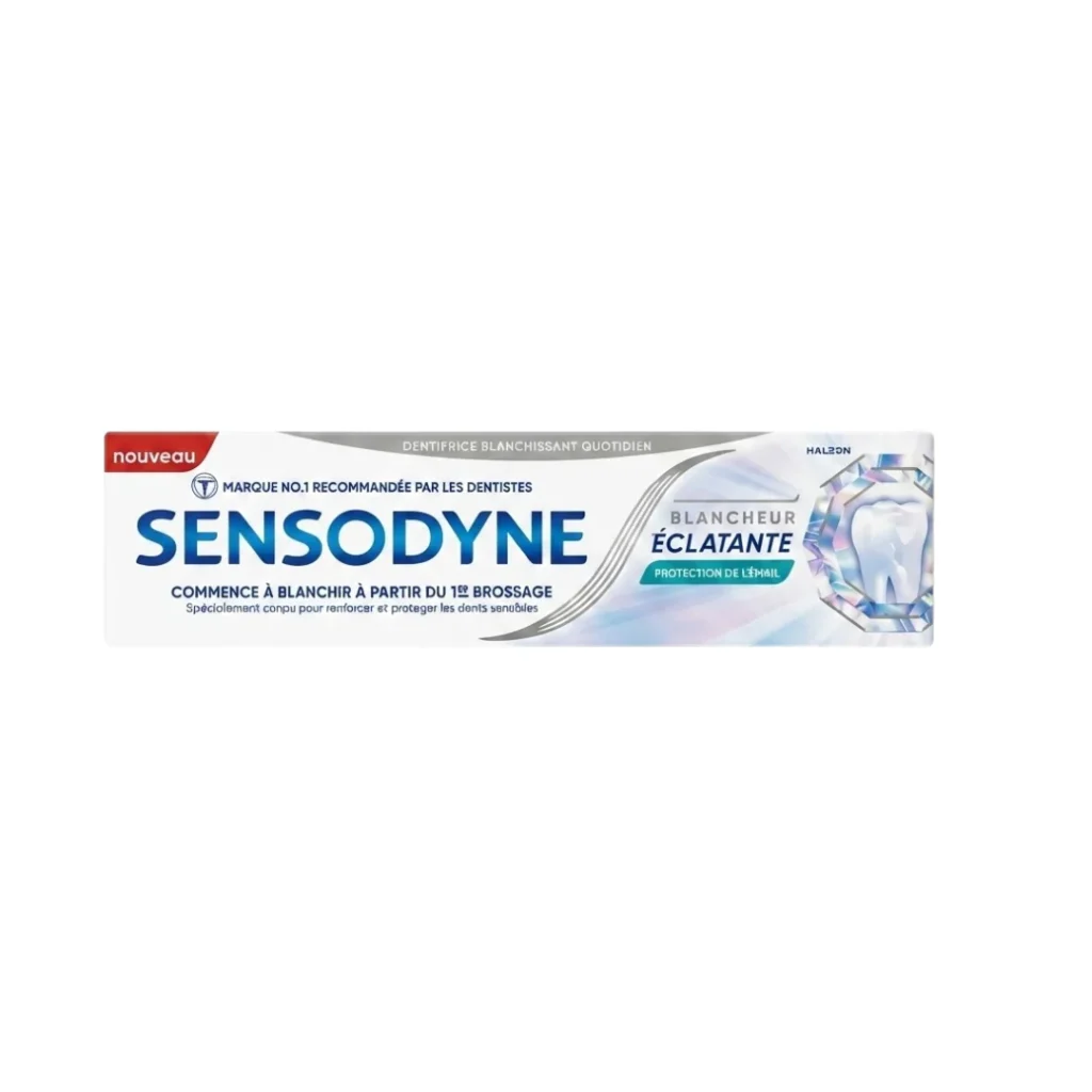 SENSODYNE BLANCHEUR ECLATANTE PROTECTION DE L'EAMAIL ENAMEL DEFENCE 75 ML